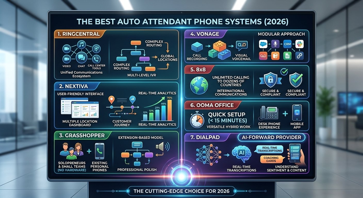 The Best Auto Attendant Phone Systems