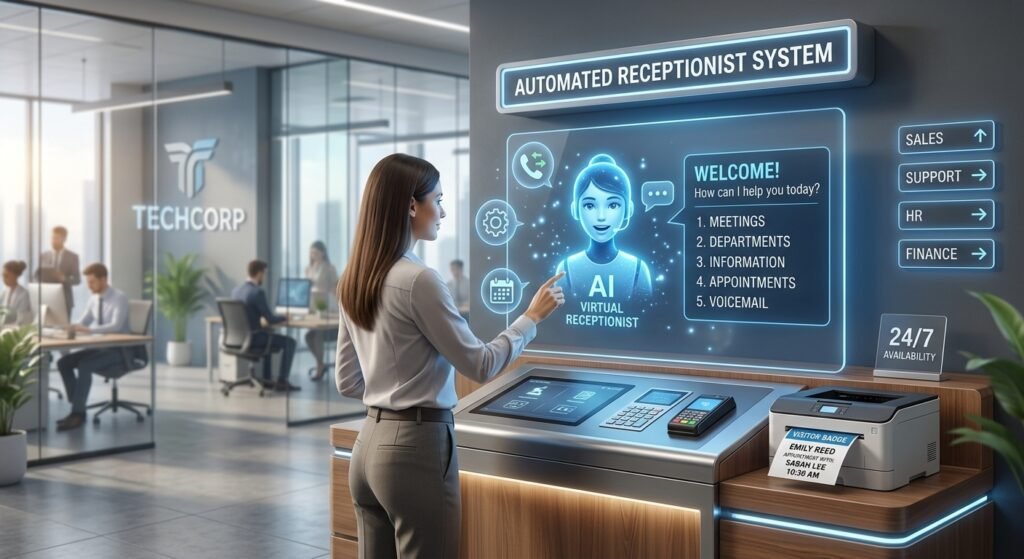 automated receptionist