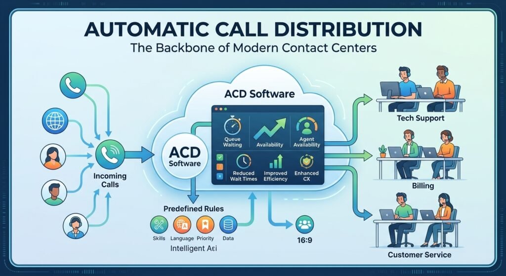 automatic call distribution software