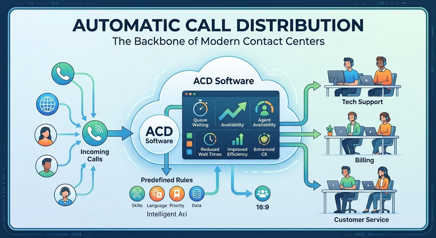 automatic call distribution software