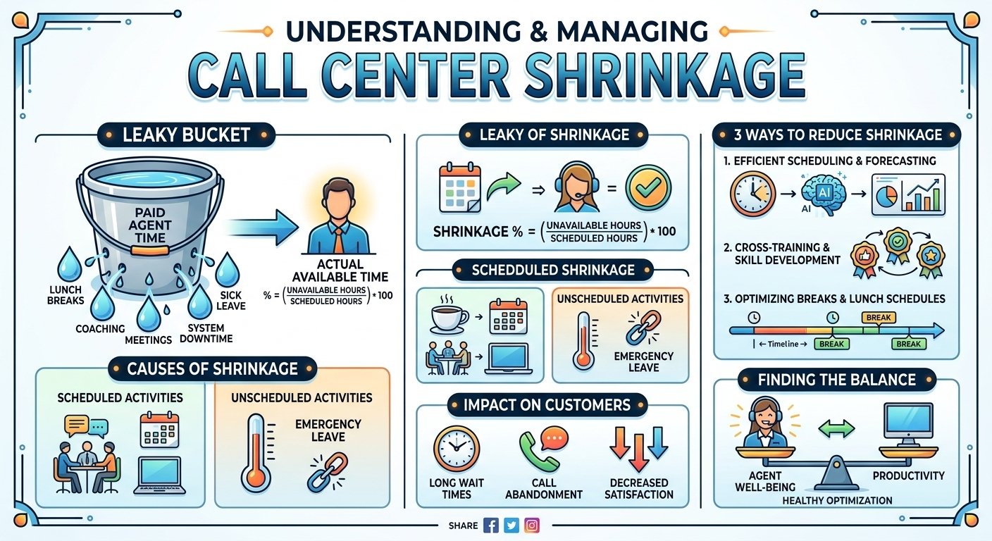 call center shrinkage