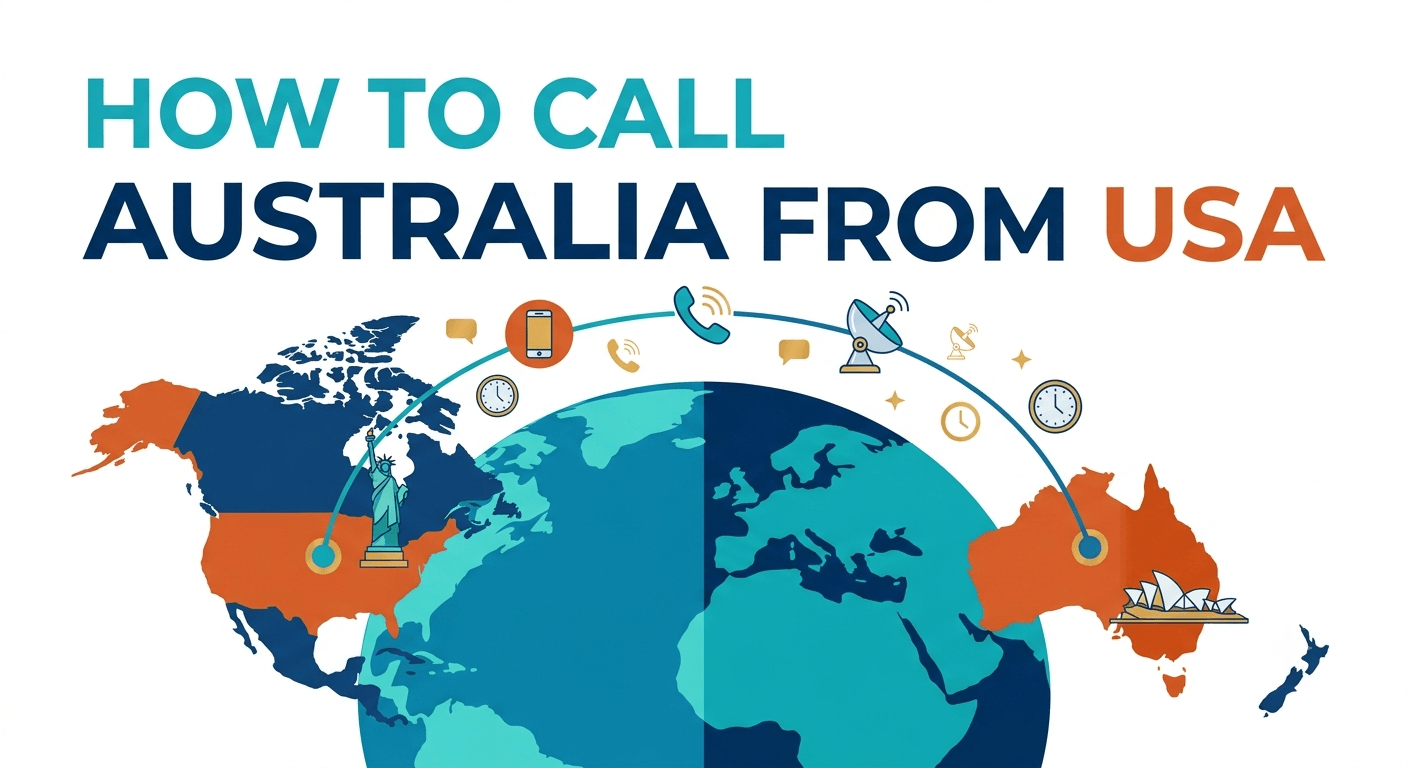 how to call australia from usa