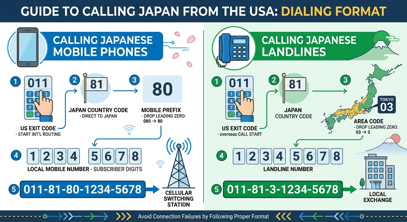 Dialing Format: