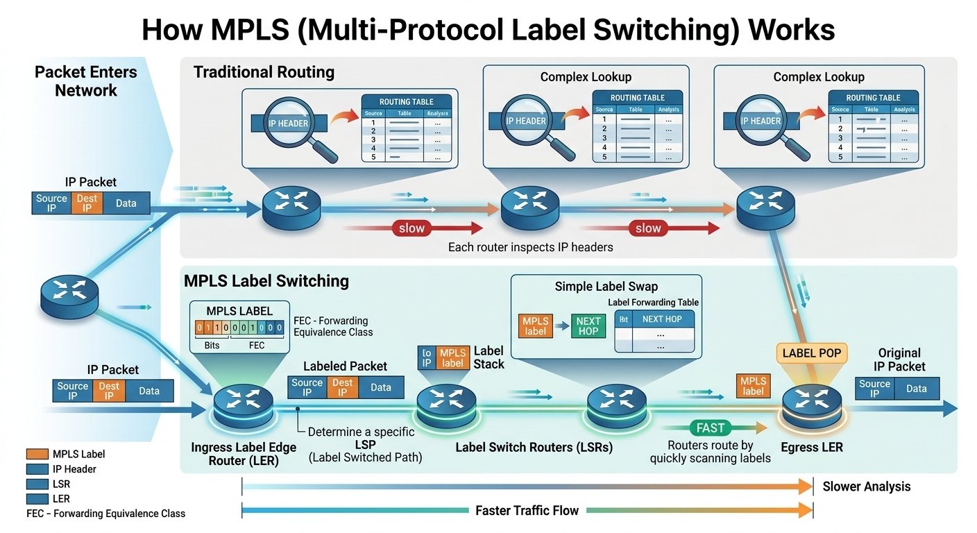 How Does MPLS Work?
