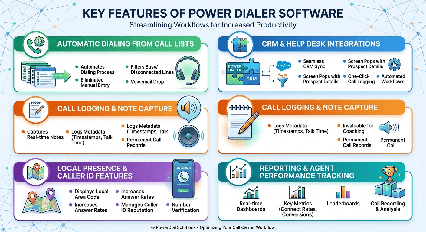 Key Features of Power Dialer Software