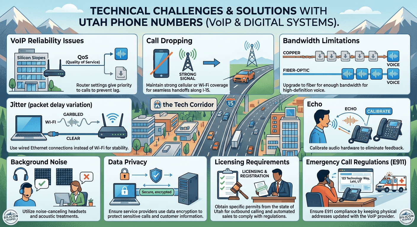 Technical Challenges & Solutions with Utah Phone Numbers