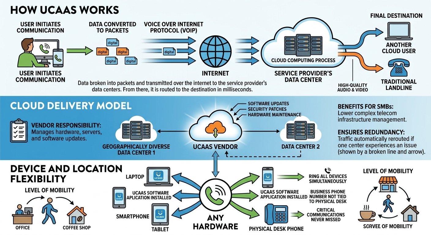 How UCaaS works