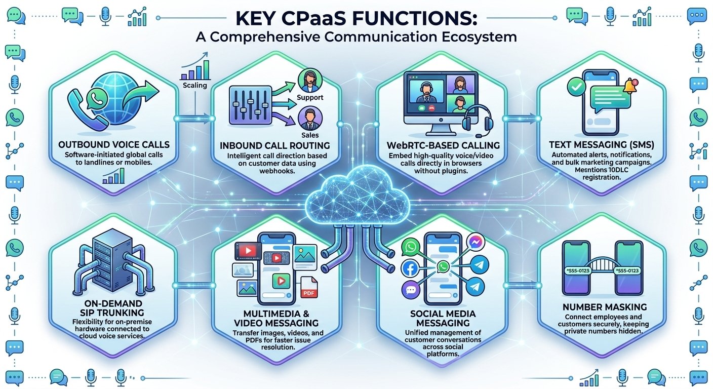 Key CPaaS Functions
