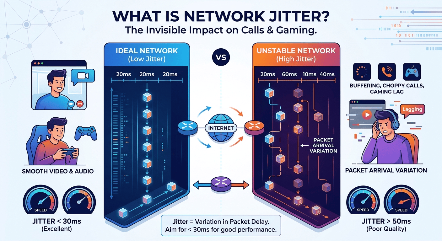 what is jitter on speed test