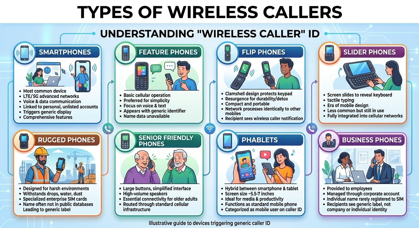 Types Of Wireless Callers