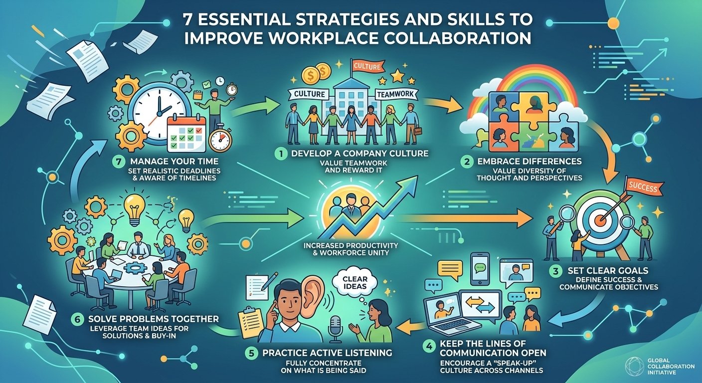 How to improve collaboration in the workplace: 7 essential strategies and skills