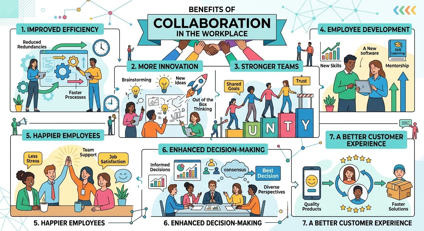 Benefits of collaboration in the workplace