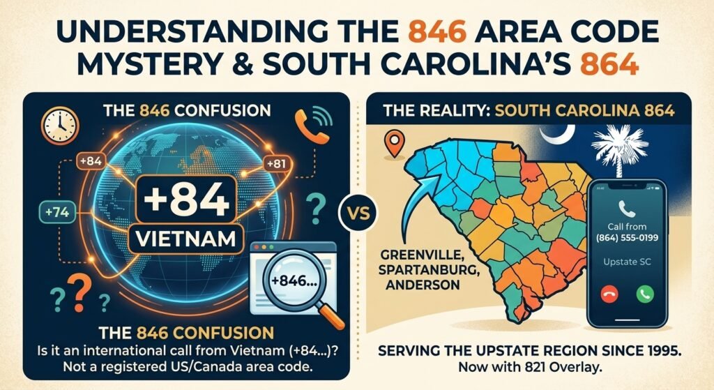 846 area code cost