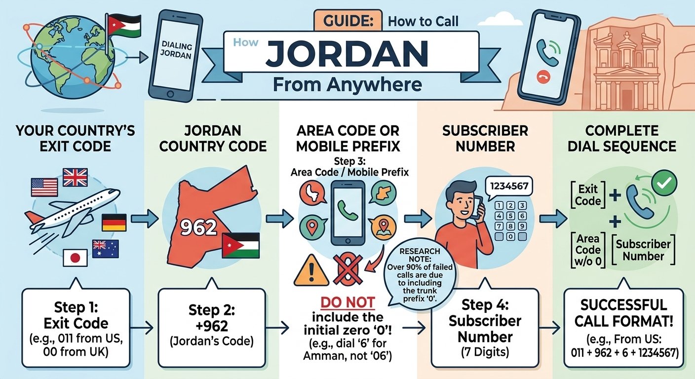 How to call Jordan from anywhere