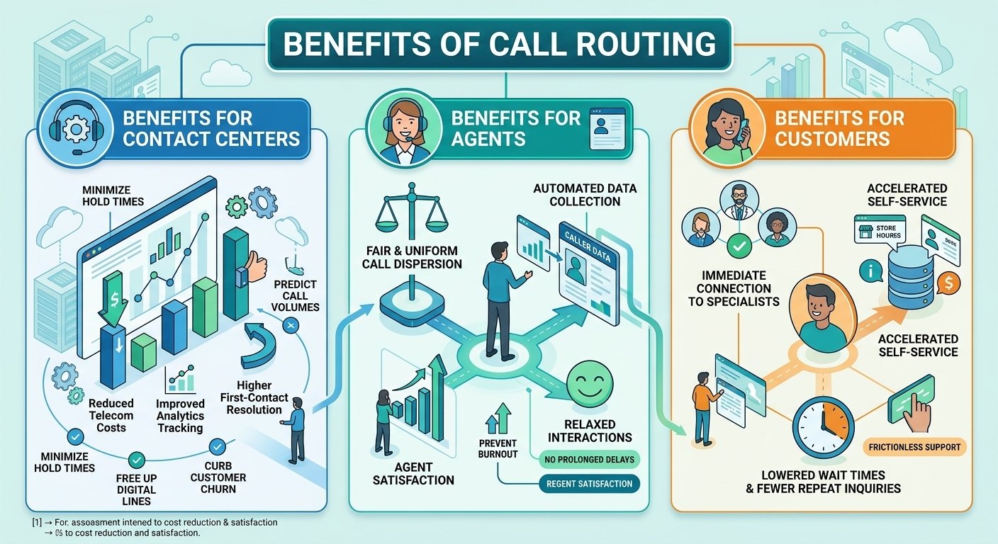 Benefits of Call Routing