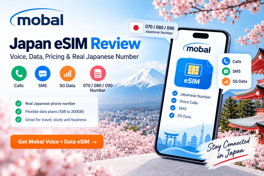 Mobal Japan eSIM Review