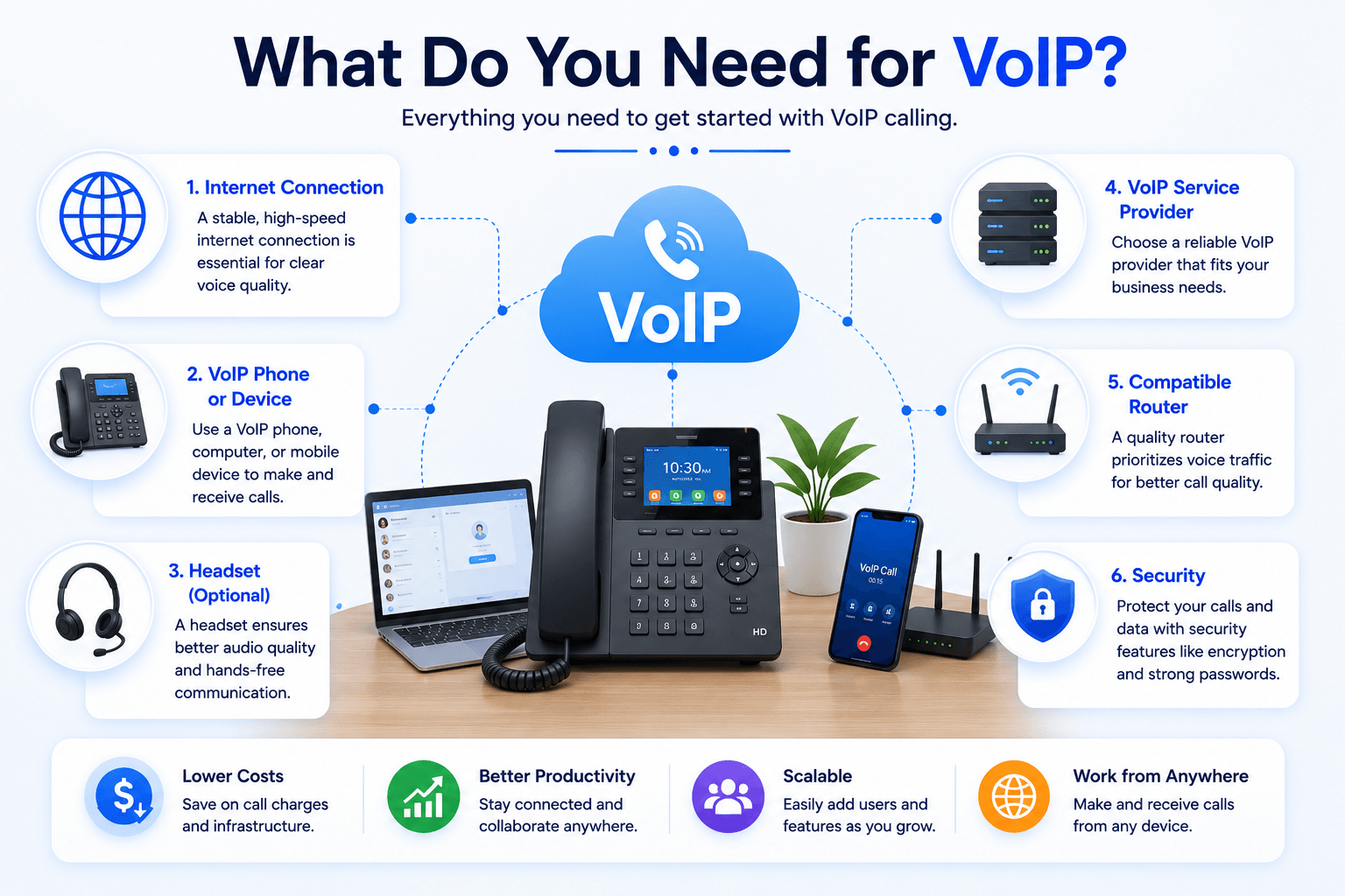 What Do You Need for VoIP