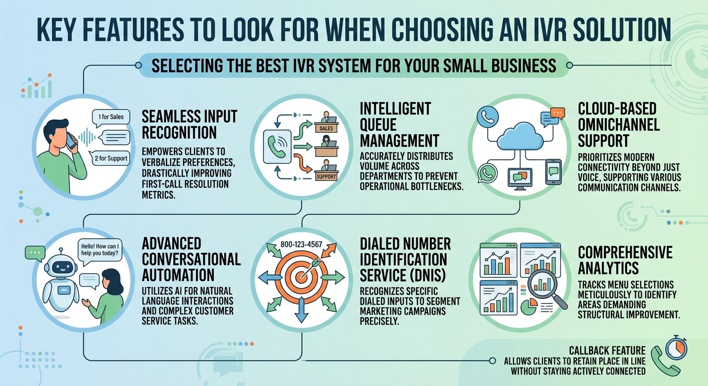 Features to Look for When Choosing an IVR Solution