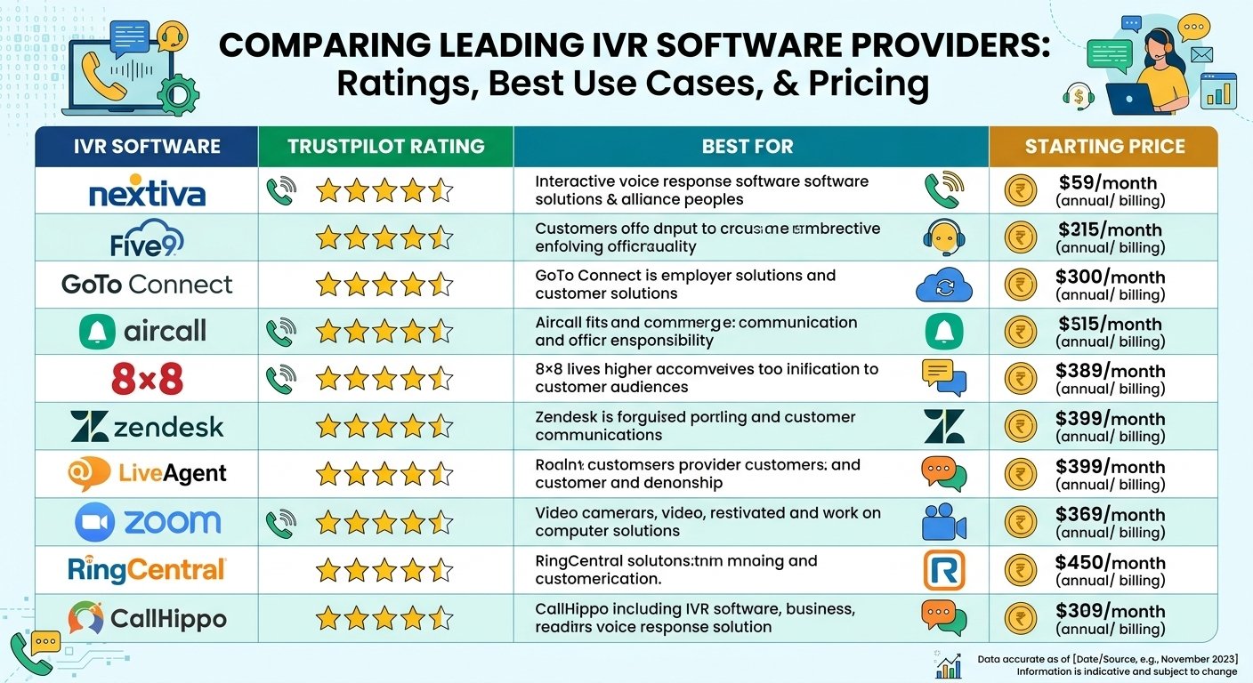 At a Glance: Best IVR Systems for 2026