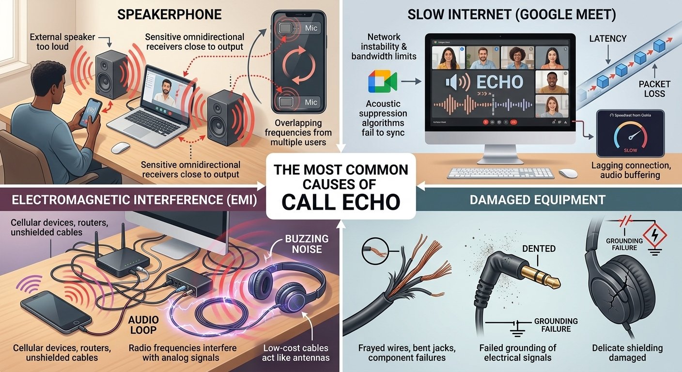 The Most Common Causes of Call Echo