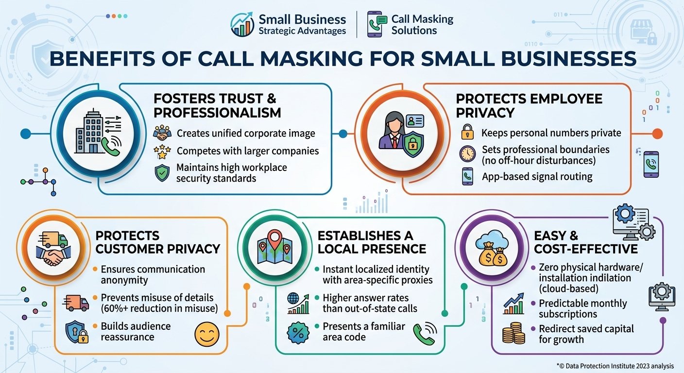 The benefits of call masking for small businesses