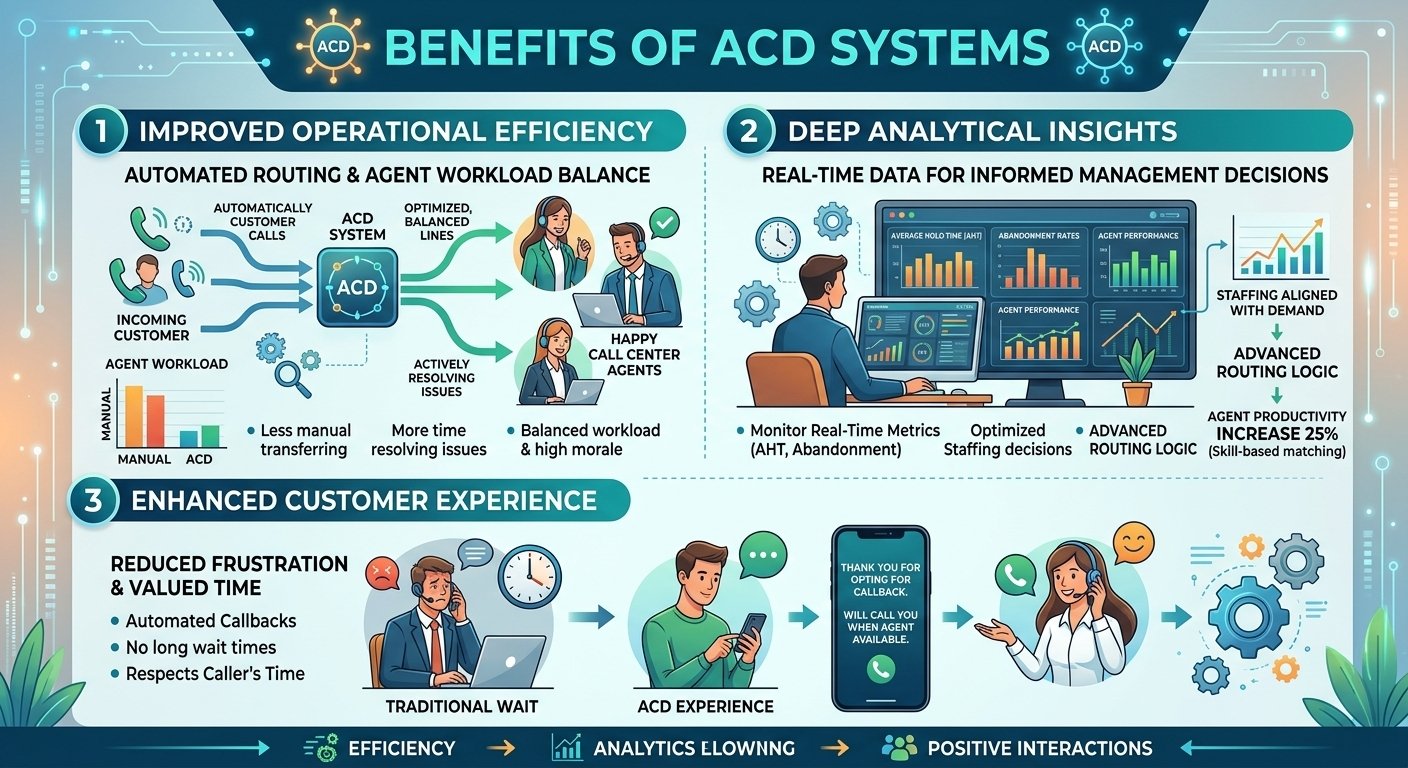 Benefits of ACD Systems