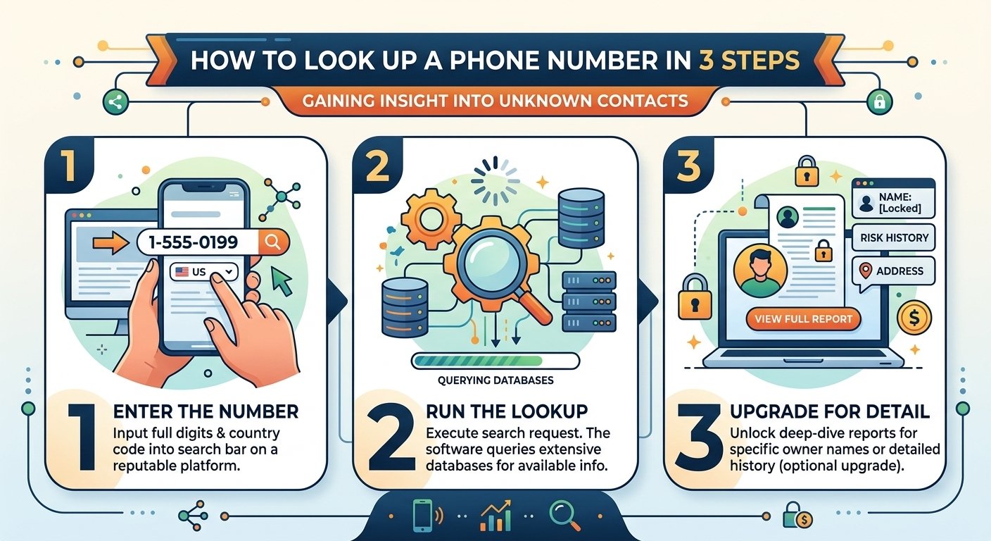 How to look up a phone number in 3 steps