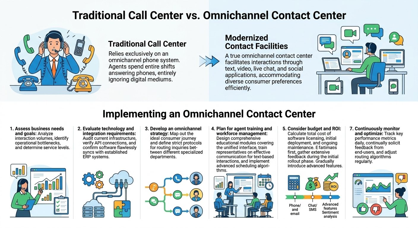 Implementing an Omnichannel Contact Center