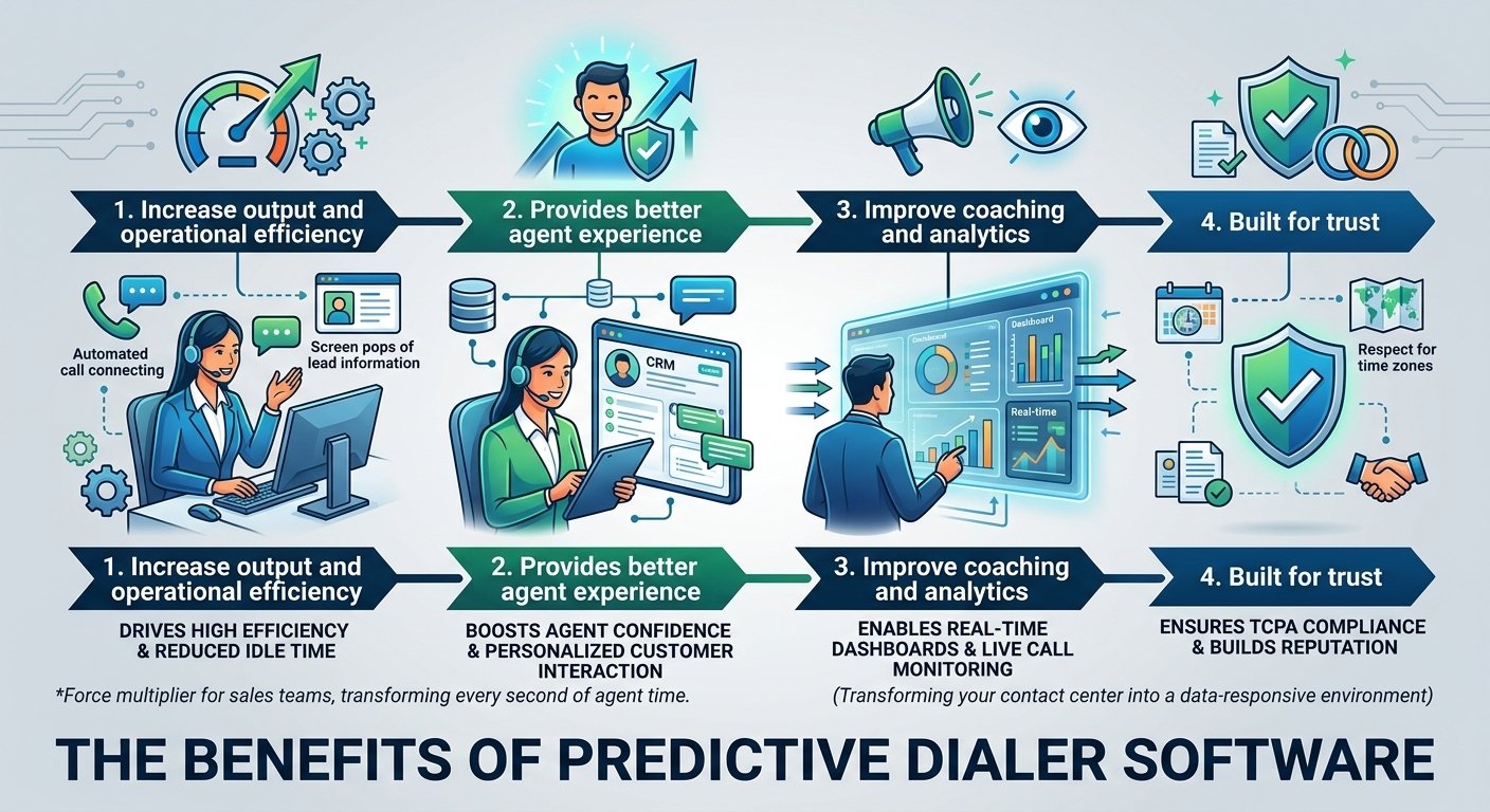 The benefits of predictive dialing software