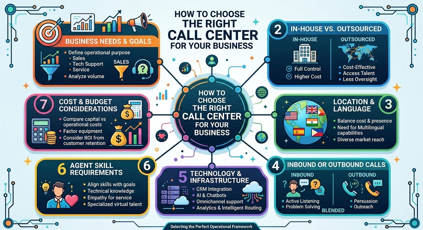 How To Choose the Right Call Center for Your Business