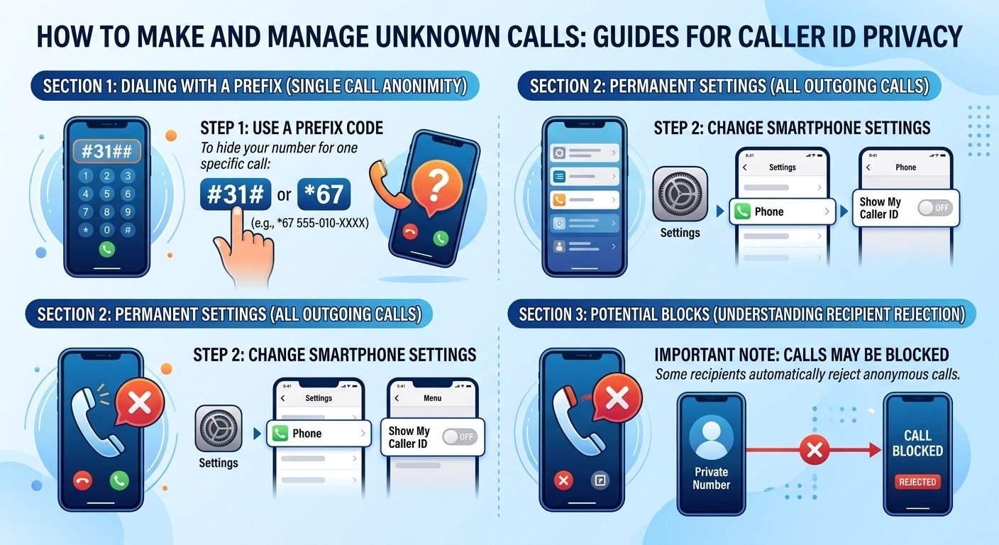 How to Make and Manage Unknown Calls