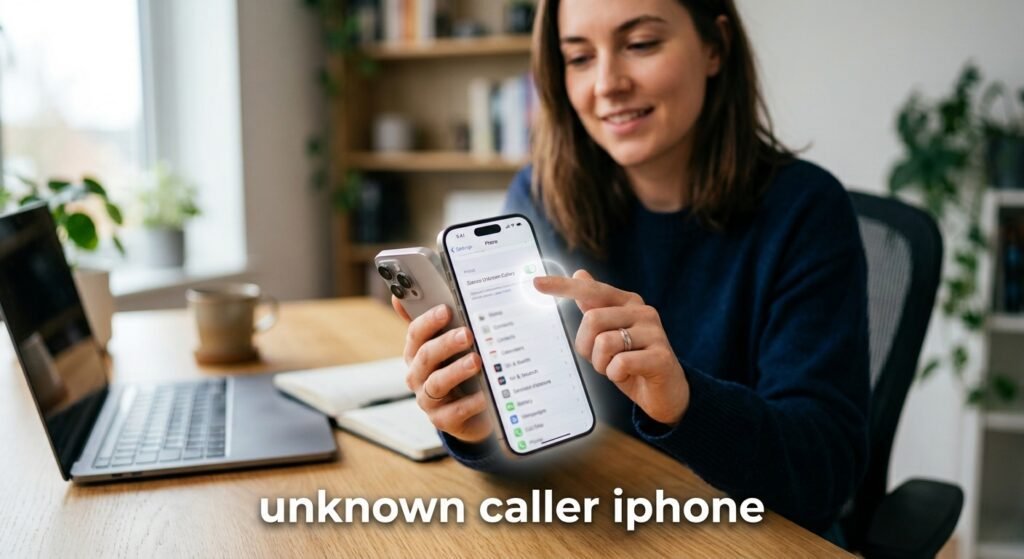 unknown caller iphone