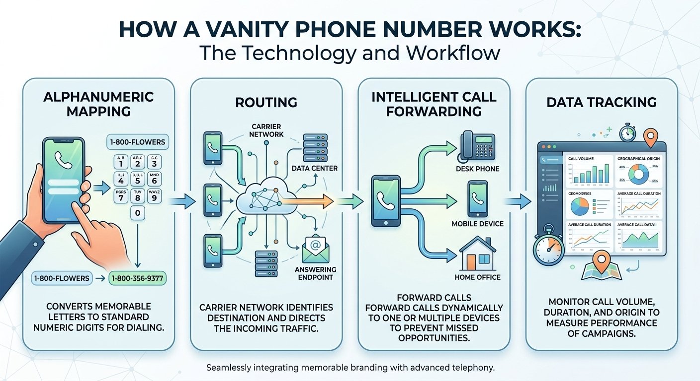 How Does a Vanity Phone Number Work?