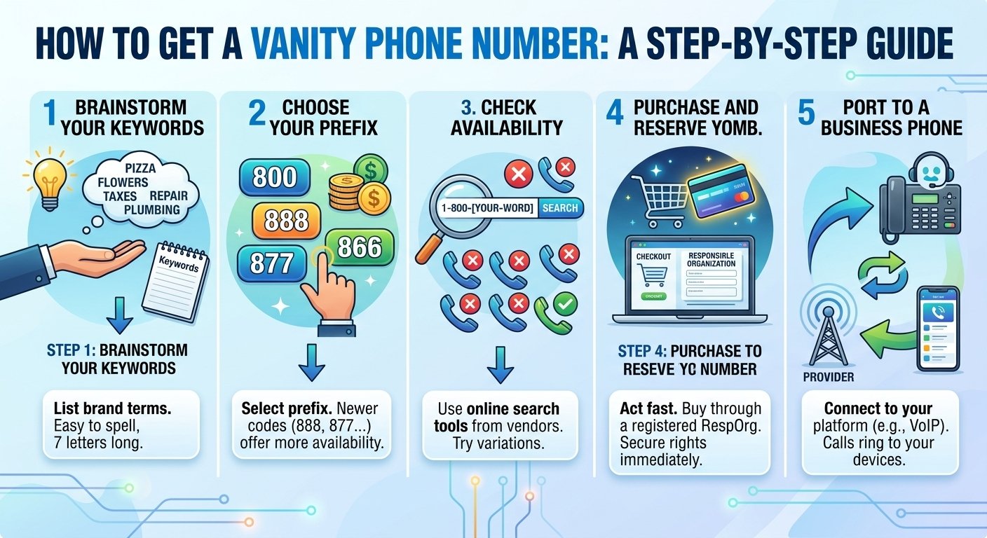 How to Get a Vanity Number