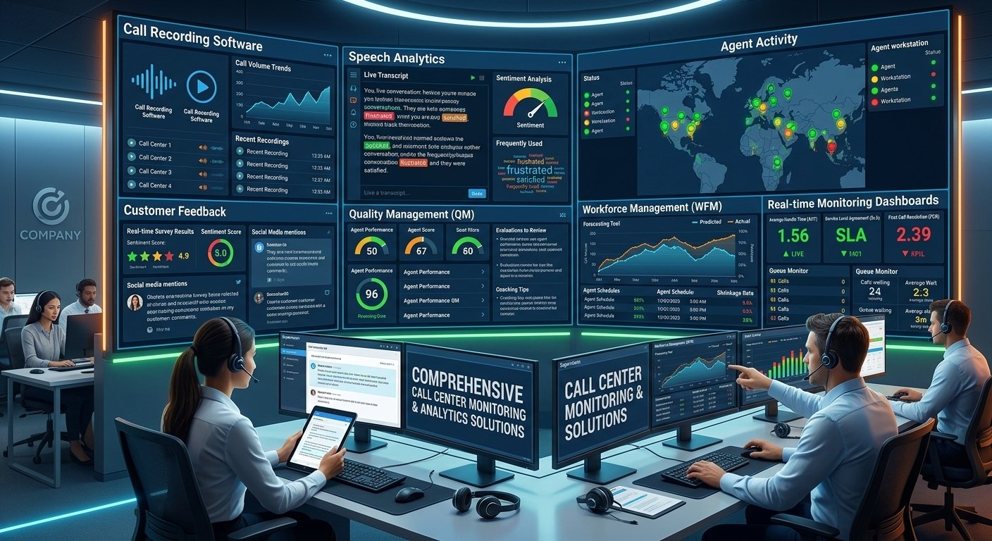Call Center Monitoring Tools and Solutions To Use