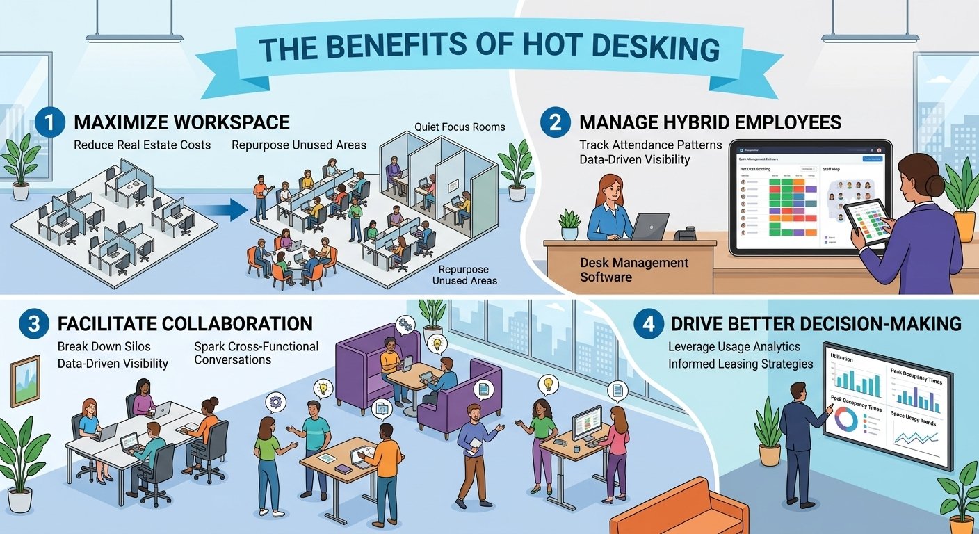 Benefits of Hot Desking