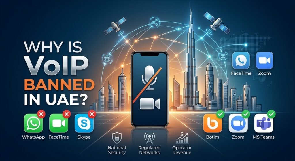 why is voip banned in uae