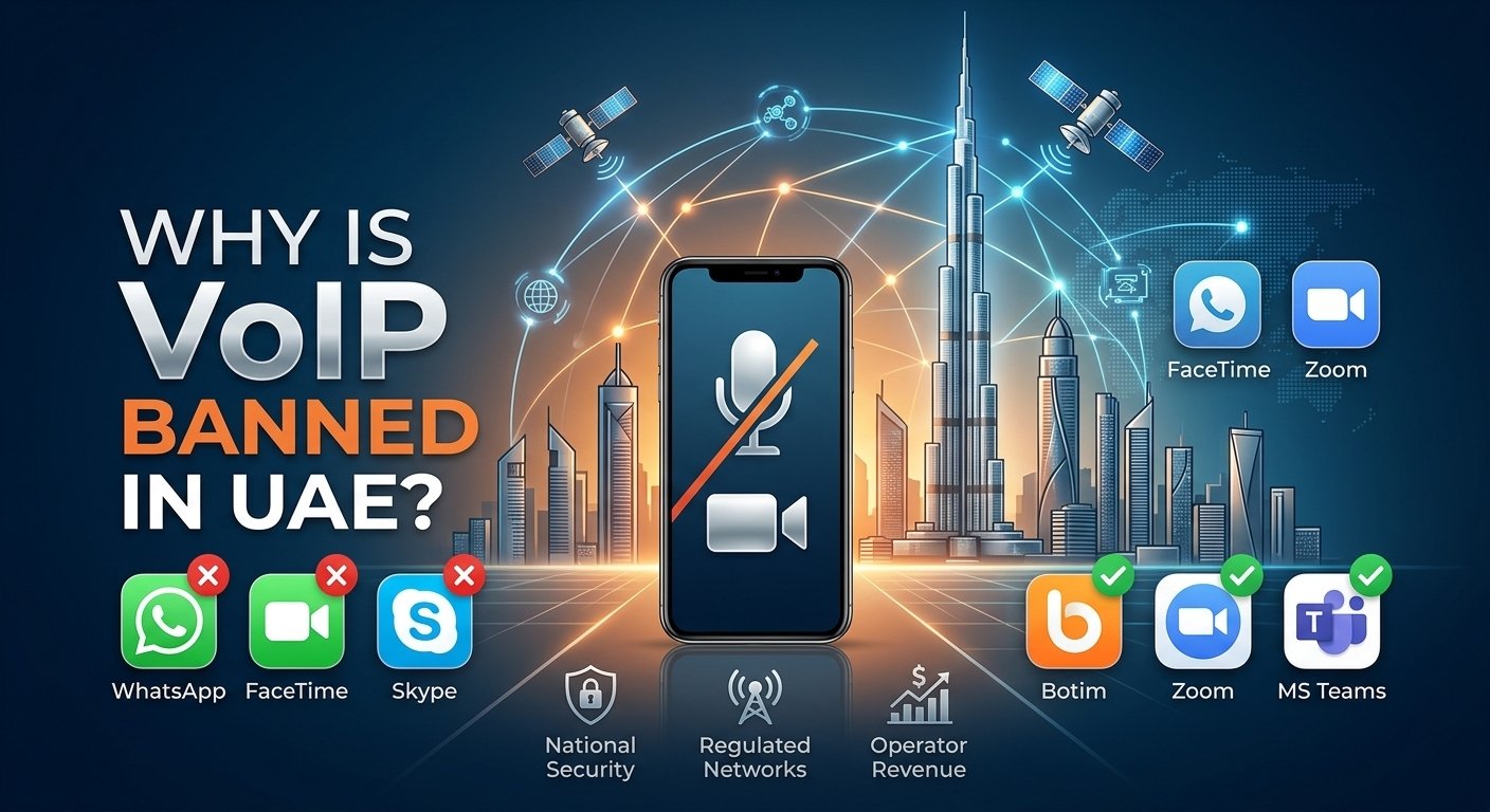 why is voip banned in uae