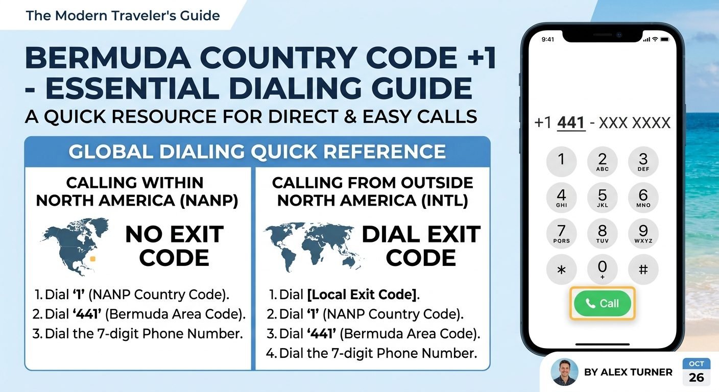 What is the country code for Bermuda?