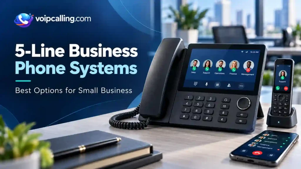 Best 5-Line Business Phone Systems