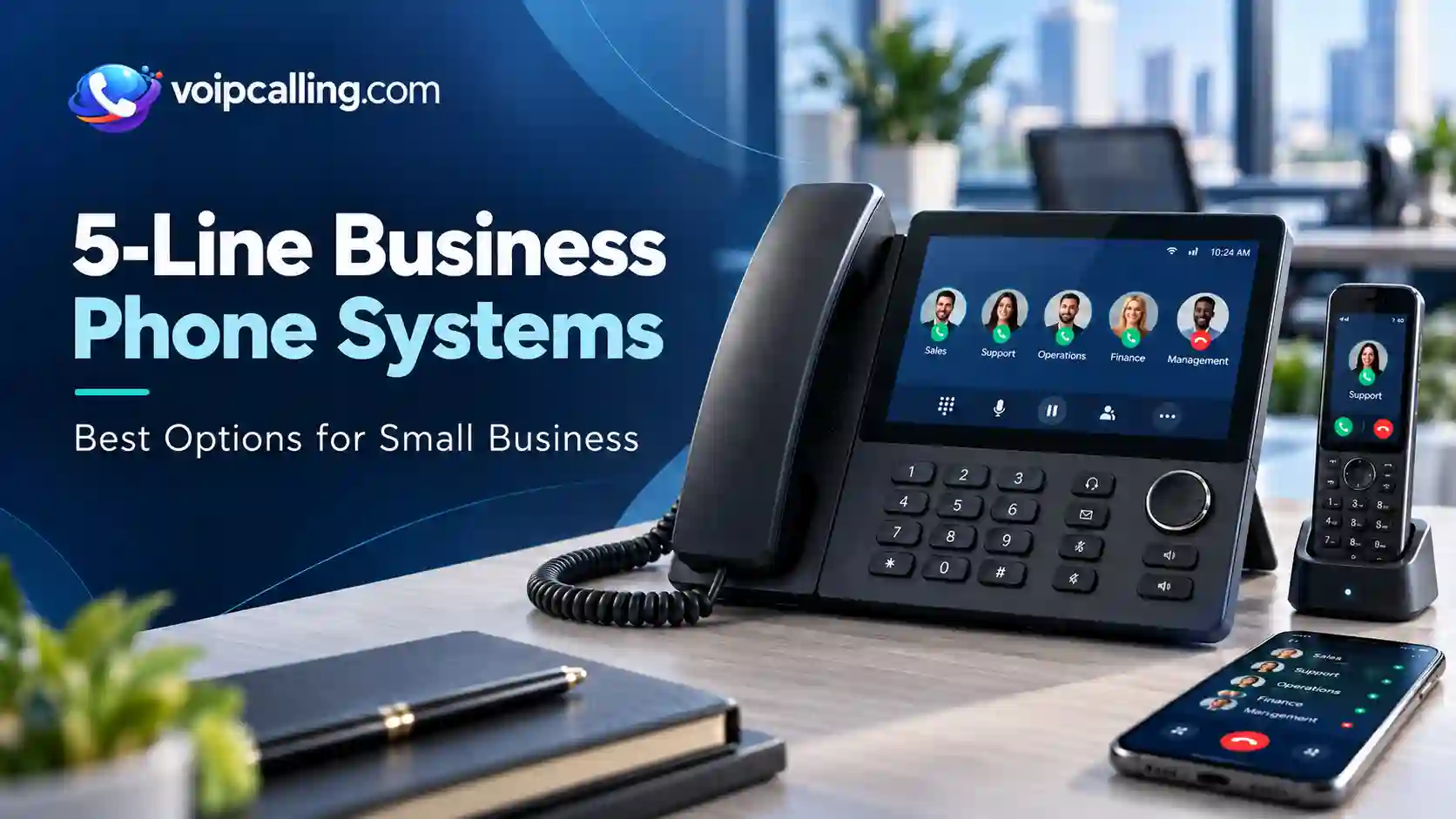 Best 5-Line Business Phone Systems