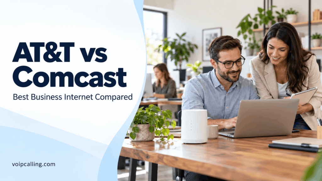 AT&T vs Comcast business internet comparison
