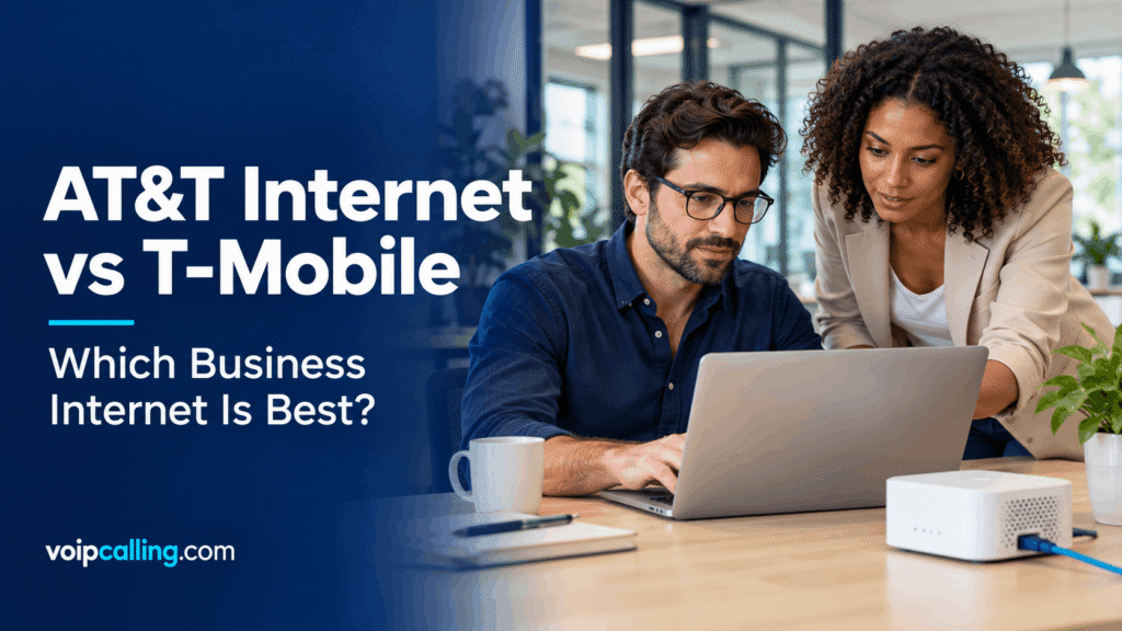 AT&T vs T-Mobile business internet comparison