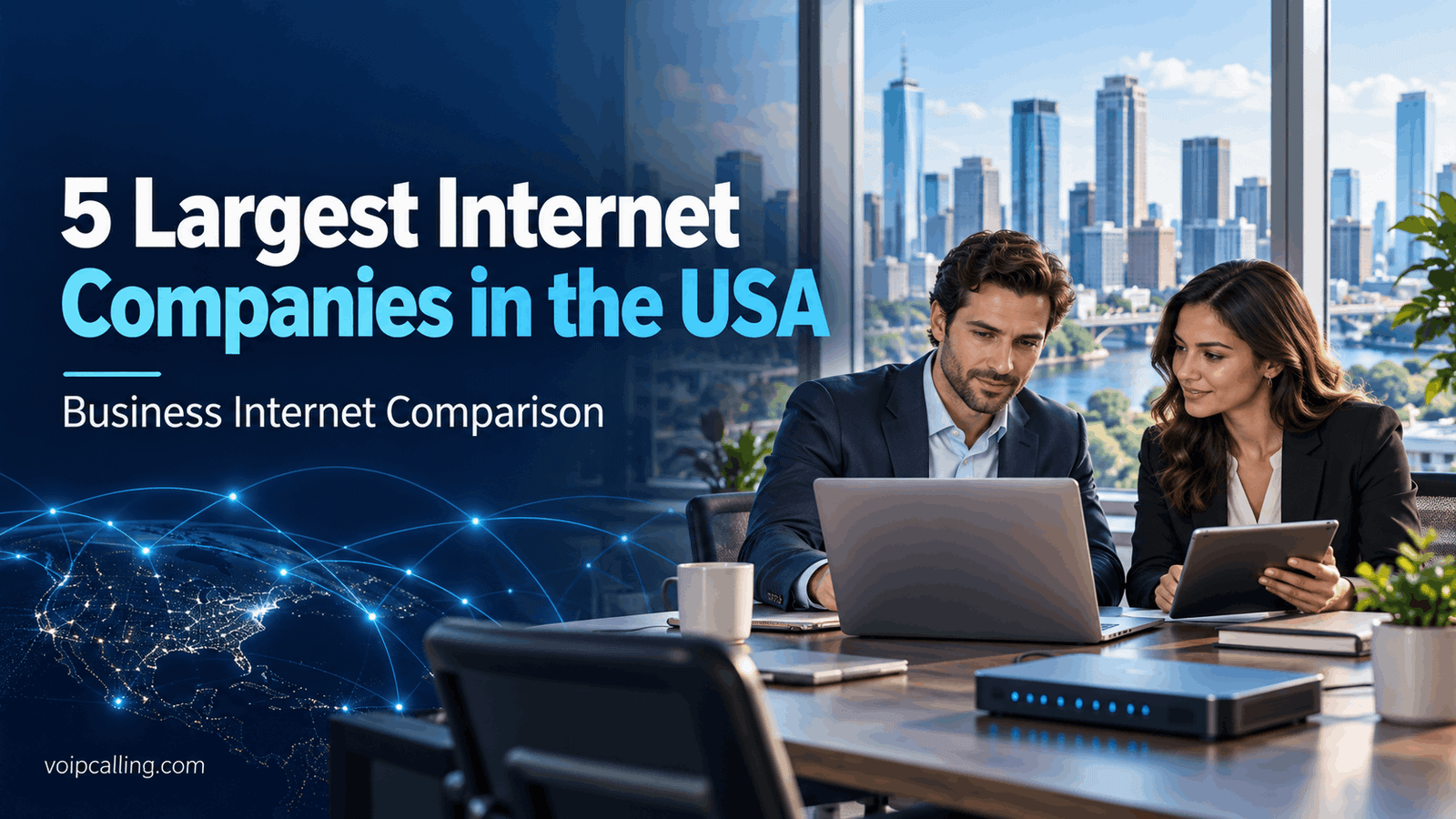 America Largest Internet Companies Compared