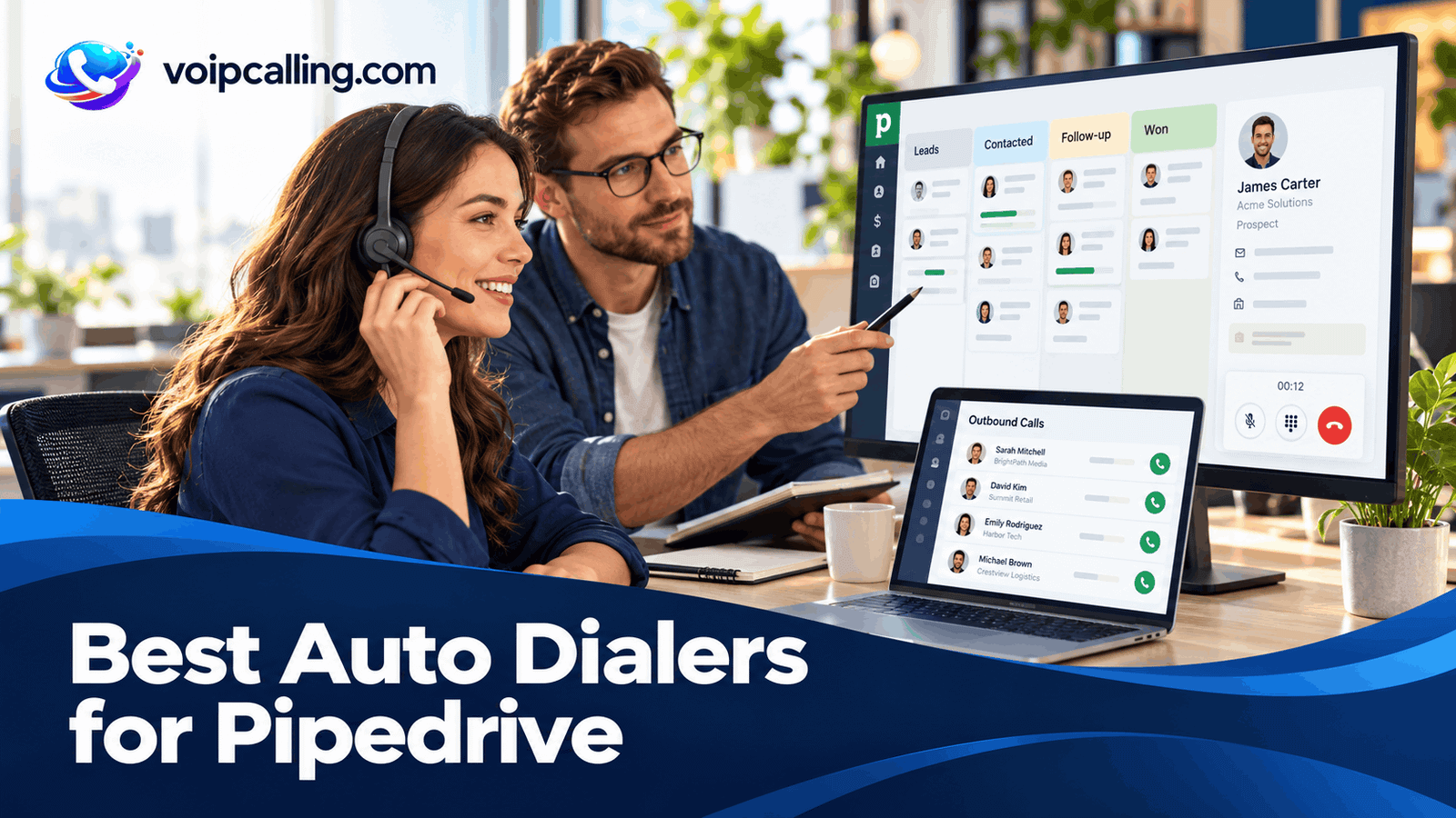 Auto Dialers for Pipedrive