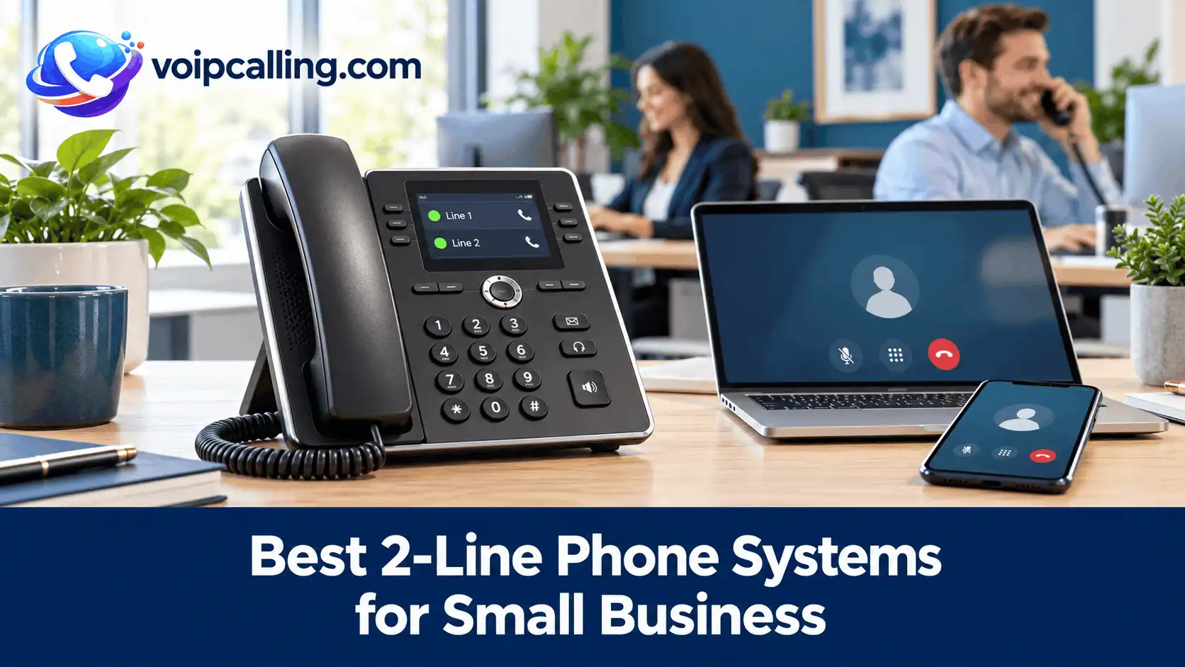 Best 2-Line Phone Systems for Small Business