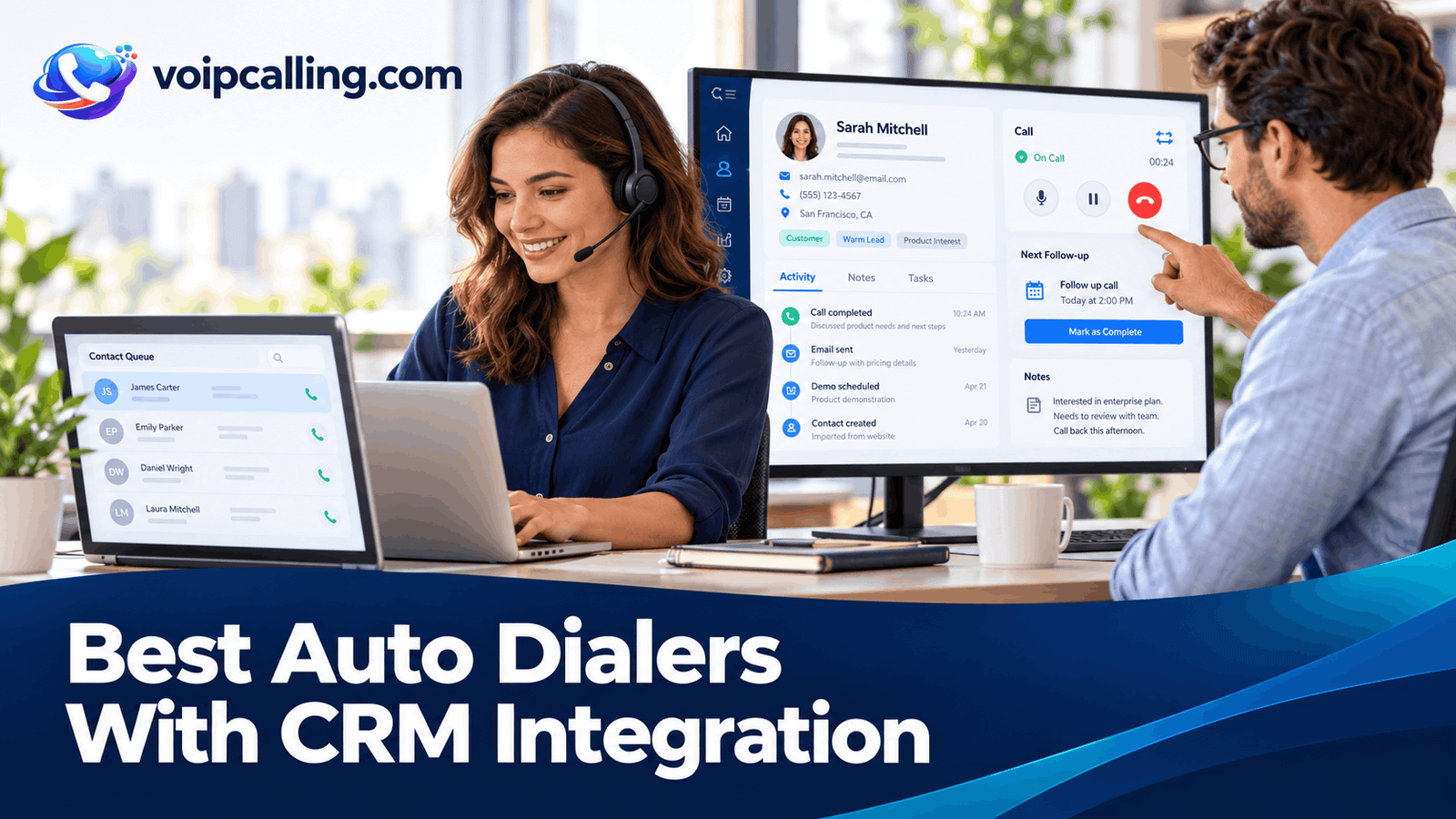 best Auto Dialer Software With CRM Integration