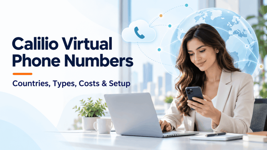 Calilio virtual phone numbers