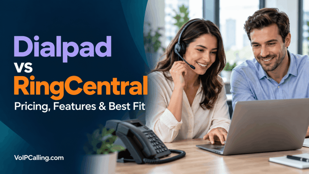 Dialpad vs RingCentral at work