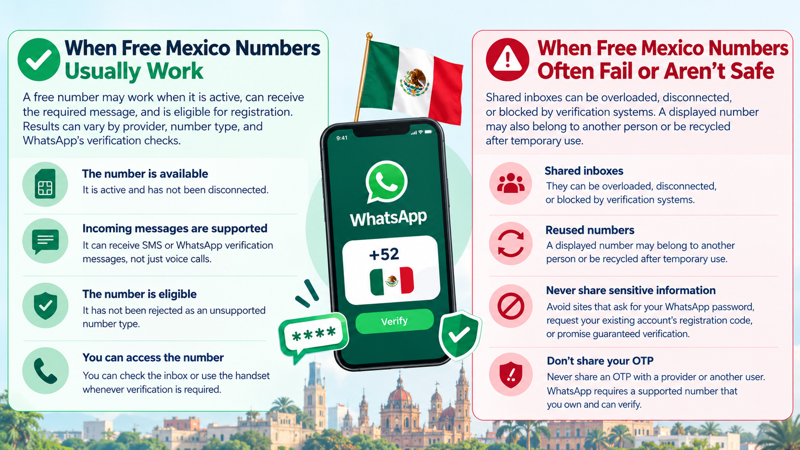 When Free Mexico Numbers Usually Work